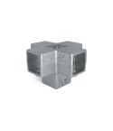 Type 26S, Four Socket Cross - 40x40 mm