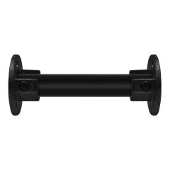 Tüüp 15 Must, Horisontaal otsa klamber 2 tk Ø26,9 mm