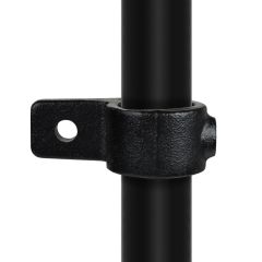 Type 55 Black, Collar plate single side, Ø21,3 mm