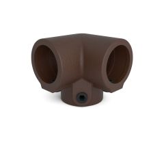 Type 18 Vintage-brown, 3-Way Elbow Ø33,7 mm