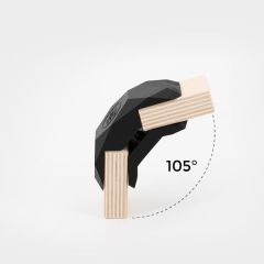 Playwood Connector 4pcs 105° black