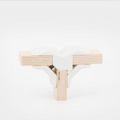 Playwood Connector 2 pcs T-shape white